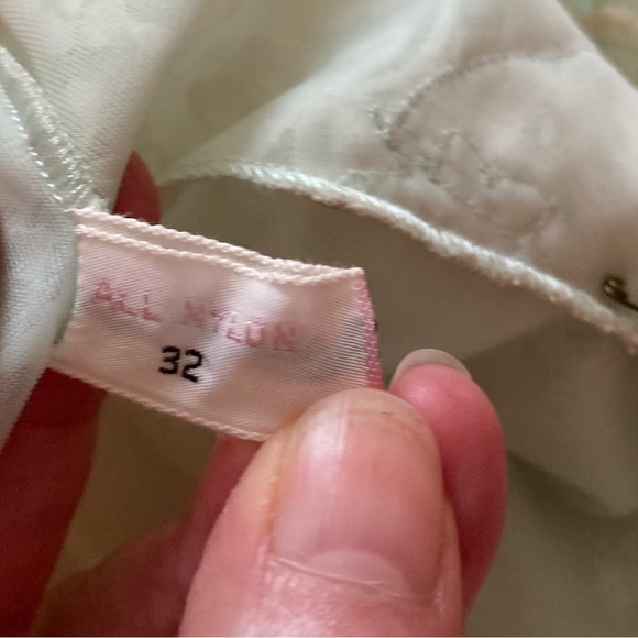 Vintage 50s Shadowline Chiffon Soft Green Ballerina Gown Peignoir Set Sz 32/S - Picture 16 of 16